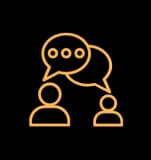 talking